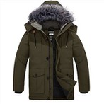 Giacca parka invernale impermeabile