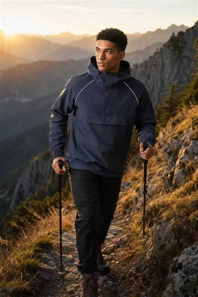 Men Anorak Rain Jacket high quality